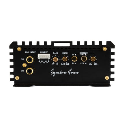 DLS DLS Signature CAS2 2 Kanaals Klasse AB Versterker – High End 2x180W Audiofiele Upgrade met DSP Bypass Optimount 3