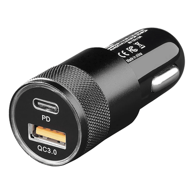 Doppel USB Snellumer Typ A + C 12/24 V 3100 mA - Universal Car Ladegerät