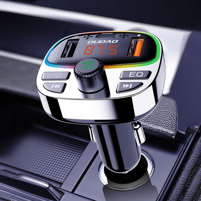 Dudao Dudao FM Transmitter met Bluetooth 5.3 – Draadloos Muziek en 25W Snelladen in de Auto Hurtel 2