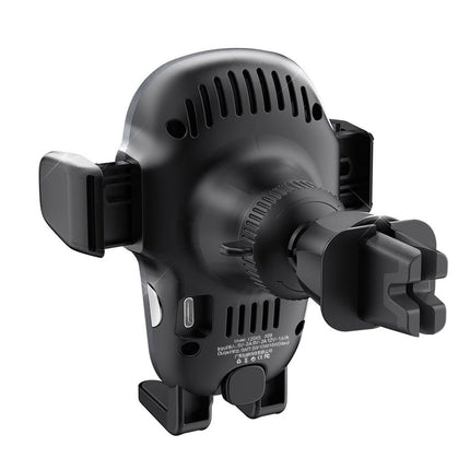 Dudao Dudao F20xs Automatische Autohouder Met 15W Qi Draadloos Opladen Voor Ventilatierooster - Grijs Hurtel 5