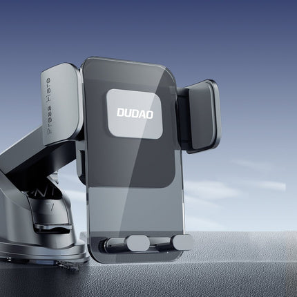 Dudao Dudao F8Max+ Auto Telefoonhouder Voor Dashboard en Voorruit met Zuignap 360° Draaibaar Zwart Hurtel 5