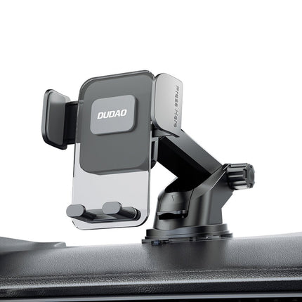Dudao Dudao F8Max+ Auto Telefoonhouder Voor Dashboard en Voorruit met Zuignap 360° Draaibaar Zwart Hurtel 2