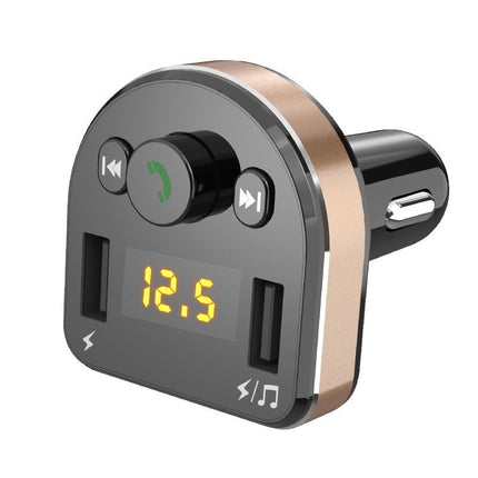Dudao Dudao FM Transmitter Bluetooth Autolader MP3 3.1 A 2x USB Zwart Hurtel 2