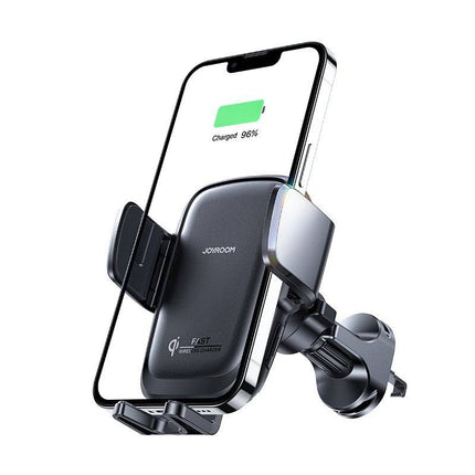Dudao Dudao Joyroom Gravity Auto Telefoonhouder met Draadloos Opladen 15W voor Ventilatierooster Zwart Hurtel 8