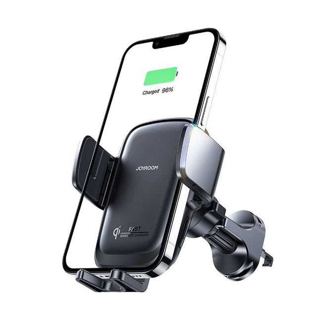 Dudao Dudao Joyroom Gravity Auto Telefoonhouder met Draadloos Opladen 15W voor Ventilatierooster Zwart Hurtel 8