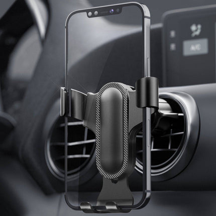 Dudao Dudao Universele Gravity Autohouder Telefoonhouder voor Ventilatierooster Zwart Hurtel 7
