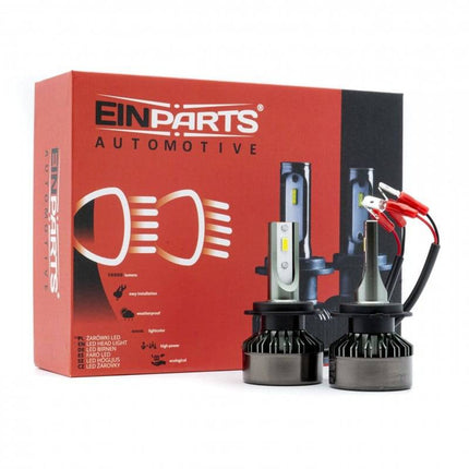 Einparts Einparts 6000K LED Koplamp Dimlicht H7 Wit Dimlicht 12/24V (set) Einparts 1