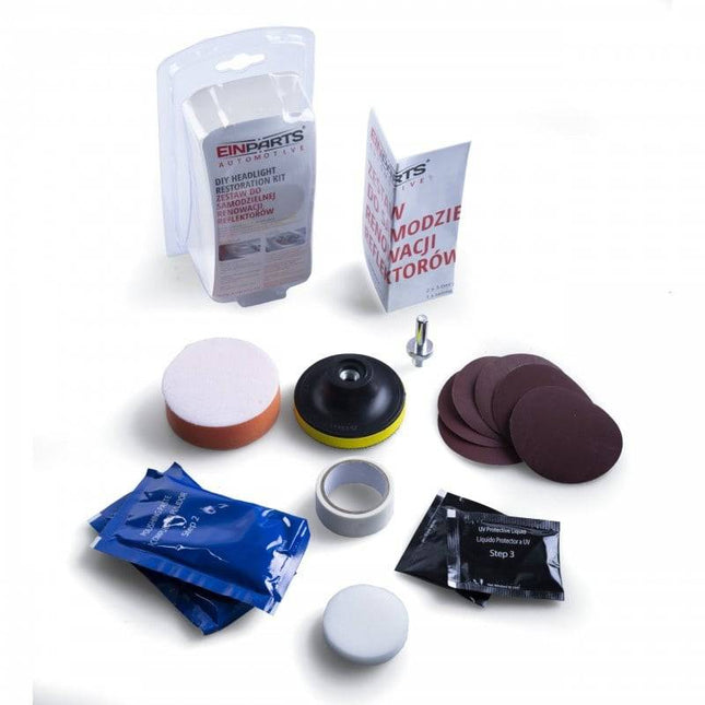 Einparts Auto Koplamp Glas Complete Polijst Reparatie Kit - VCTparts.nl