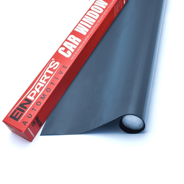 Einparts Auto Raamfolie 65% Bescherming - Krasbestendig en UV - werend 50cm x 300cm Zwart met Mesje en Tool - VCTparts.nl