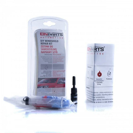 Einparts Auto Voorruit Glas Barst Complete Reparatie Kit met Vloeistof - VCTparts.nl