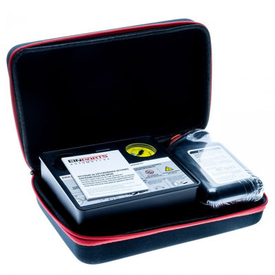 Einparts Reifenreparaturset mit Kompressor 120W und Dichtmittel 450ml – Notfallset für Auto und unterwegs