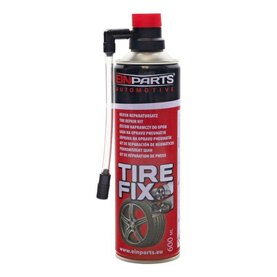 Einparts Reifenreparaturspray 600ml – Notfallreparatur und Reifenfüller für PKW, SUV und Transporter