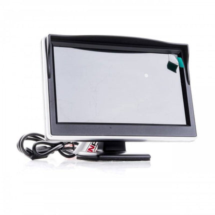 Einparts Achteruitrijcamera Beeldscherm Display met Aansluiting 5inch 800x480p Zwart - VCTparts.nl
