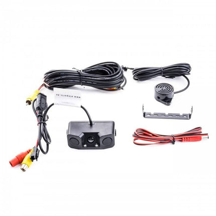 Einparts Universele Infrarood Achteruitrij Camera met Sensoren en Pieper Nachtzicht - VCTparts.nl