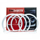 Einparts Einparts Cotton LED Angel Eyes BMW 3 E36 E38 E39 E46 - 113mm 131mm Helder Witte 6000K CANBUS Ringen met Lens voor OEM+ Uitstraling Einparts 1