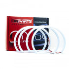 Einparts Einparts Cotton LED BMW 3 E46 (1998 - 2001 zonder lens) - 119mm 146mm 6000K Helder Witte CANBUS Angel Eyes Upgrade Einparts 1