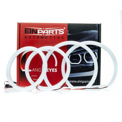 Einparts Cotton LED BMW 3 E90 Angel Eyes - 113mm 131mm 106mm 6000K Hellweiße CANBUS LED Ringe OEM+ Upgrade