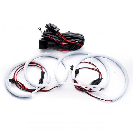 Einparts Einparts Cotton LED BMW X5 E53 (1999 - 2004 Pre - Facelift) - 119mm 129mm 6000K Helder Witte CANBUS Angel Eyes Upgrade OEM+ Uitstraling Einparts 3