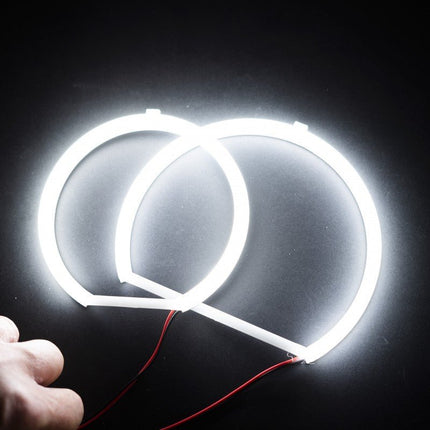 Einparts Einparts Cotton LED BMW X5 E53 (1999 - 2004 Pre - Facelift) - 119mm 129mm 6000K Helder Witte CANBUS Angel Eyes Upgrade OEM+ Uitstraling Einparts 2