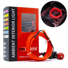 Einparts LED Ambient Interieurverlichting 2m Rood - Universele 12V Auto Sfeerverlichting 360 Graden Dunne 2mm Strip Compleet Pakket - VCTparts.nl