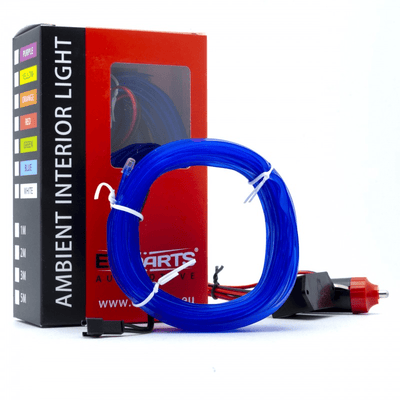 Einparts Fahrzeug Universal Innenarchitektur Innenbeleuchtung - Komplett 5m Streifenpaket Blau