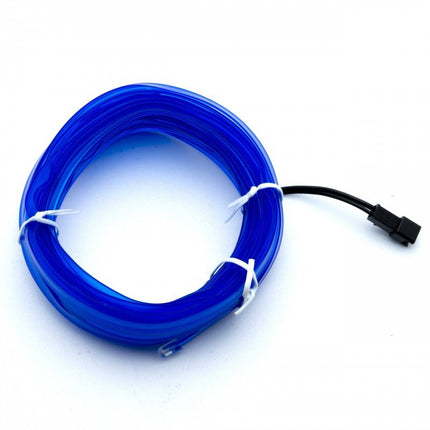 Einparts Einparts LED Ambient Interieurverlichting 5m Blauw - Universele 24V Truck Sfeerverlichting 360 Graden Dunne 2mm Strip Compleet Pakket Einparts 5