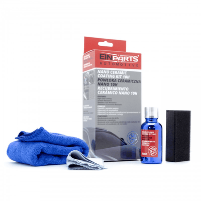 EinParts Nano 10H Keramikbeschichtung 30ml mit Schwamm und Leinwand