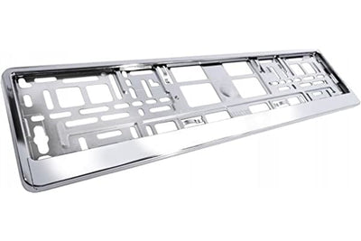 EinParts Universal Nummernschildhalter Europe Chrome