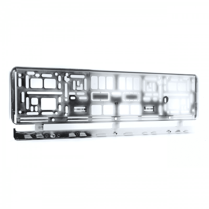Einparts Universele Kentekenplaathouder Europa Zilver 2 Stuks (set) - VCTparts.nl