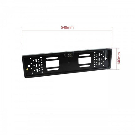 Einparts Einparts Universele Nummerplaat Frame Achteruitrijcamera met Verlichting Zwart [Nummerplaat - Nummerbord - Kentekenplaat] Einparts 4