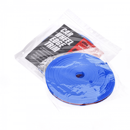 Einparts Velgen Decoratie Strip Bescherming Flexibel met Tape Blauw (8 meter) - VCTparts.nl