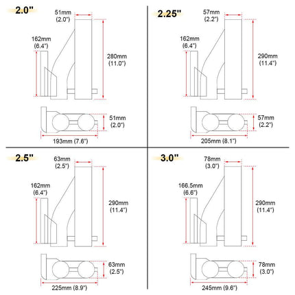 Elektrische Uitlaat Kleppensysteem Set 2.75 inch 70mm met 2x Klem Mof Bypass Universeel Draadloos met Afstandsbediening - Dubbele Pijp met Klep - VCTparts.nl