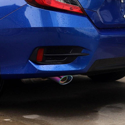 VCTparts Enkel Uitlaat Kopstuk / Eindstuk RVS Chrome 62mm [Uitlaat Sierstuk - Uitlaat Tuning - Uitlaat Koppelstuk] NORGOS 5