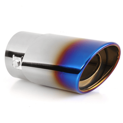 Nur Auspuff Kopfstück / Endstück Edelstahlspektren 62 mm [Auspuff dekoratives Stück - Auspuff -Tuning - Auspuffkupplungsstück]