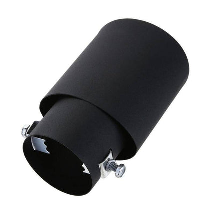 VCTparts Enkel Uitlaat Kopstuk / Eindstuk RVS Zwart 62mm [Uitlaat Sierstuk - Uitlaat Tuning - Uitlaat Koppelstuk] NORGOS 5
