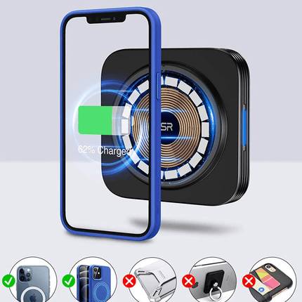 ESR ESR HaloLock Ventilatierooster Telefoonhouder Auto met Magneet Zwart Hurtel 5