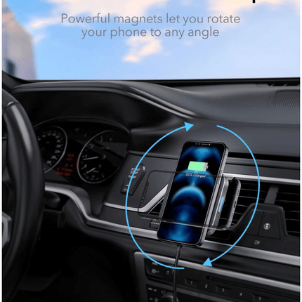 ESR ESR HaloLock Ventilatierooster Telefoonhouder Auto met Magneet Zwart Hurtel 3