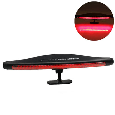 Extra dritter Bremslicht Schwanzspoiler Ampelrot 2W 12 V 28LED einstellbare Warnlampe