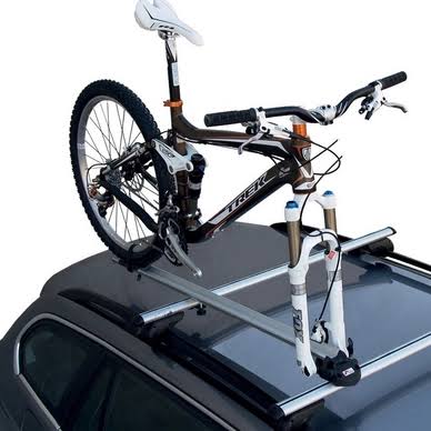 Menabo Bike Pro Fietsendrager 1 Fiets voor Dakdrager met Voorvorkbevestiging