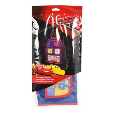 Disney  Organizer Cars 3 Rugleuning Autostoel Tas Vakken Opbergruimte Kinderen - VCTparts.nl