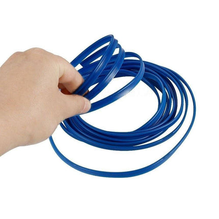 VCTparts Flexibele Deur Kloof Strip Decoratieve Interieur Styling Rood (5 meter) NORGOS 2