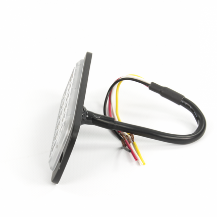 AEB LED Flitser 12 LEDs Oranje 12-24V ECE R65 Klasse 2 Opbouw Bevestiging - VCTparts.nl