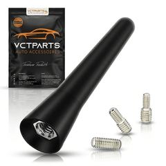 VCTparts FM/AM Auto Antenne Mini Universeel 6,5cm – Compacte Zwarte Antenne voor Stijlvolle Auto’s NORGOS 1