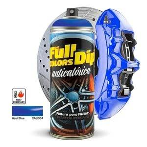 FullDip FullDip Spuitbus Remklauw Hittebestendige Spuitverf 400ml Spuitbus - Glans Blauw [Vloeibare Coating] FullDip 1