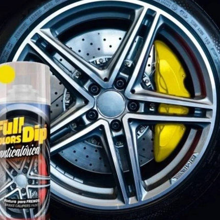 FullDip FullDip Spuitbus Remklauw Hittebestendige Spuitverf 400ml Spuitbus - Glans Geel [Vloeibare Coating] FullDip 3