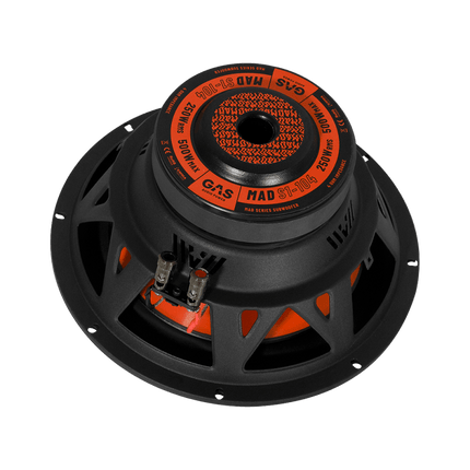 Gas Audio Power 10" Pasklare Auto Subwoofer voor Diepe Bas en Premium Geluid Kist voor Scania Cr20 met Mad S1-104 Auto Subwoofer voor Diepe Bas en Premium Geluid 250watt Rms 4ohm - VCTparts.nl