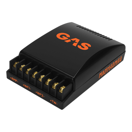 Gas Audio Power Gas Audio Power Gas Mad Level 1 2 - way Crossover voor Auto Geluidssystemen en Hoogwaardige Geluidskwaliteit Optimount 4