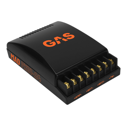 Gas Audio Power Gas Audio Power Gas Mad Level 1 2 - way Crossover voor Auto Geluidssystemen en Hoogwaardige Geluidskwaliteit Optimount 3