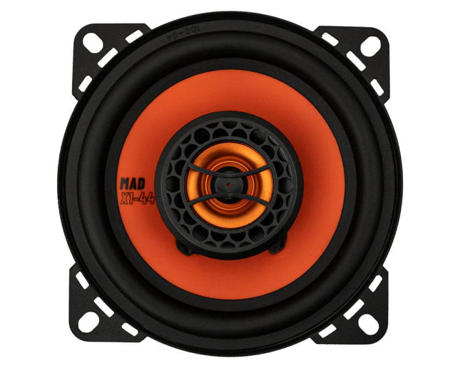Gas Audio Power Gas Audio Power Gas Mad Level 1 Coaxial Speaker 4" voor Auto Geluidssystemen en Hoogwaardige Geluidskwaliteit Optimount 2