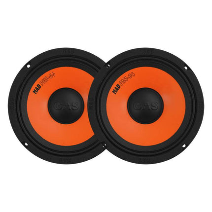 Gas Audio Power Gas Audio Power Gas Mad Level 1 Component Kit 6.5" voor Auto Geluidssystemen en Hoogwaardige Geluidskwaliteit Optimount 6